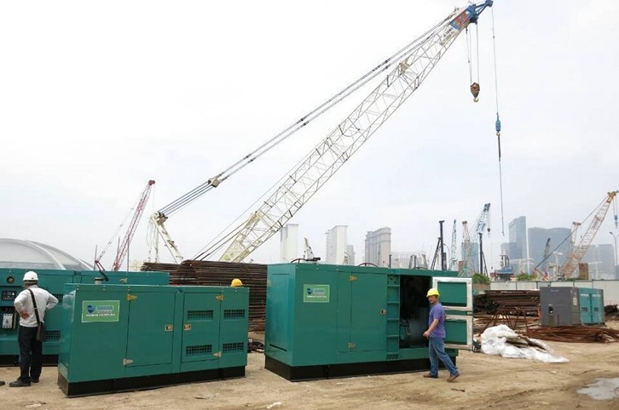 200-500KW Silent Type Diesel Generator Set Project